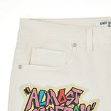 Hendrix Denim Jorts - Cream