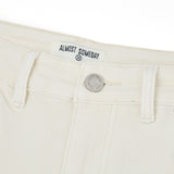 Hendrix Denim Jorts - Cream