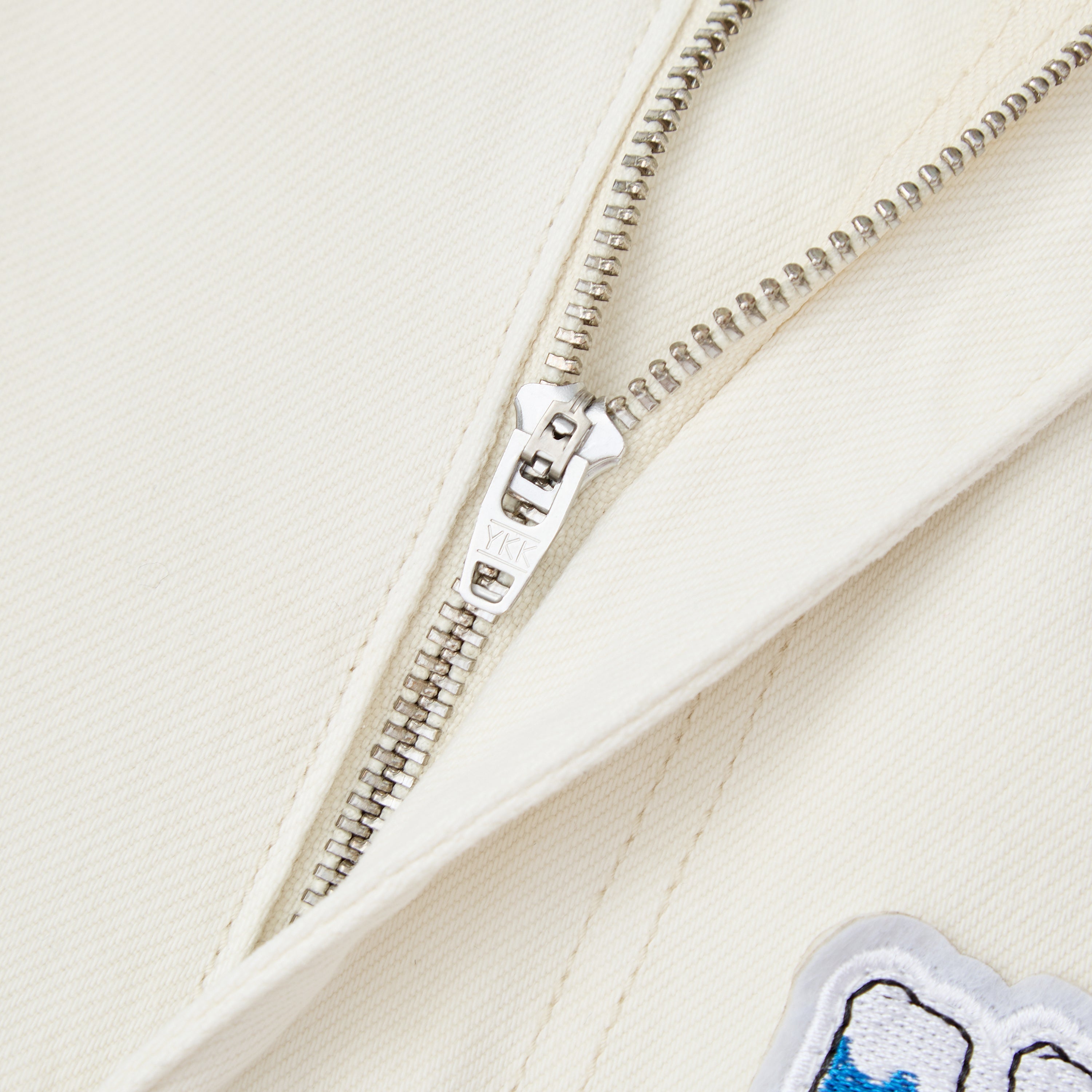 Hendrix Denim Jorts - Cream