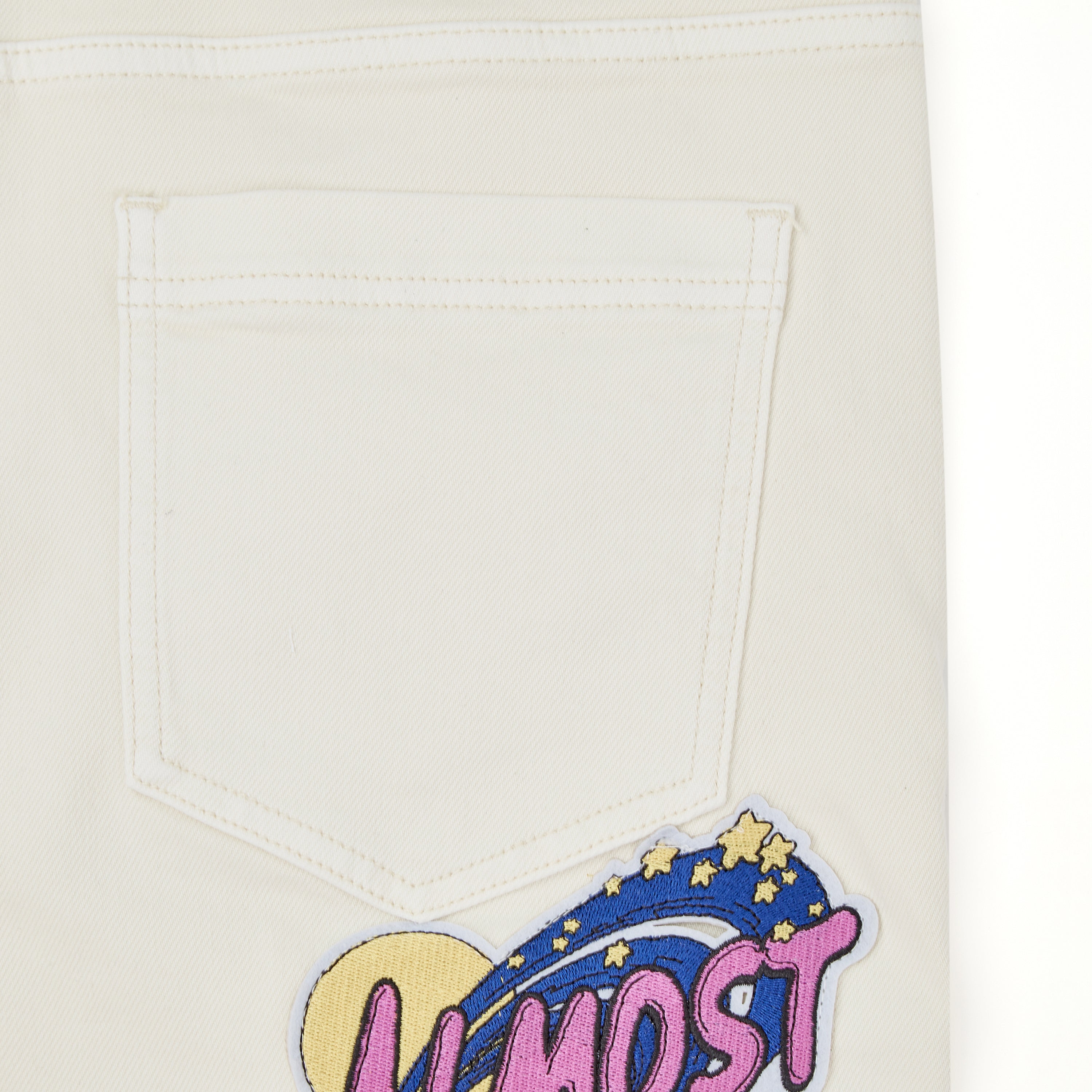 Hendrix Denim Jorts - Cream