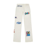 Hendrix Straight Leg Denim - Cream