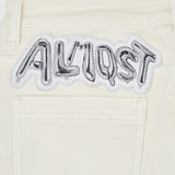 Hendrix Straight Leg Denim - Cream