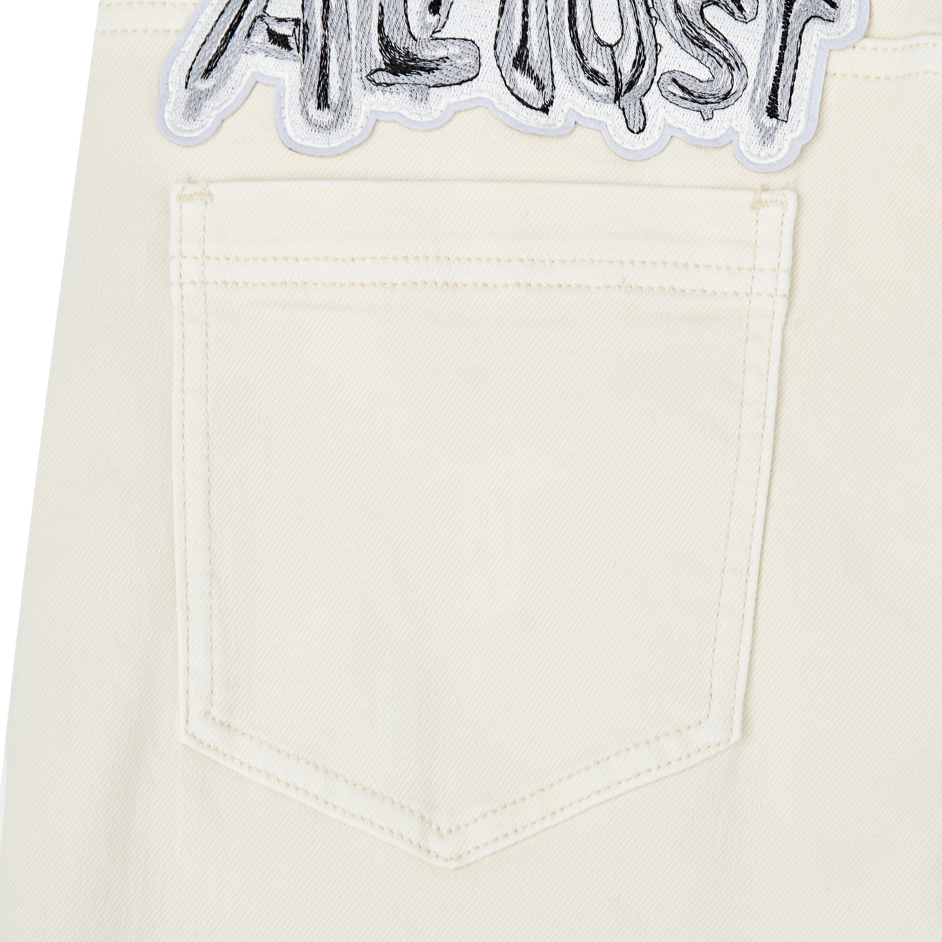 Hendrix Straight Leg Denim - Cream