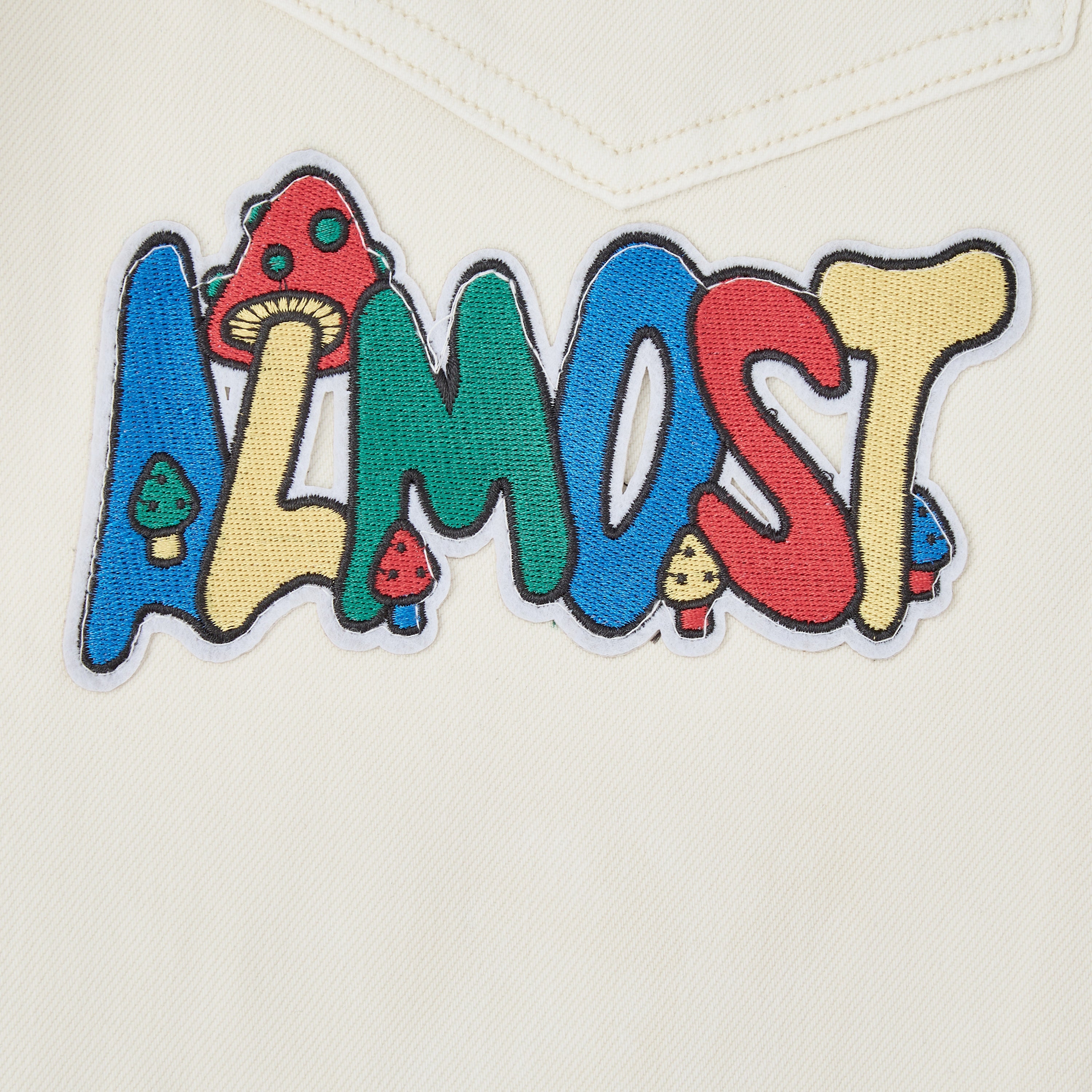 Hendrix Straight Leg Denim - Cream