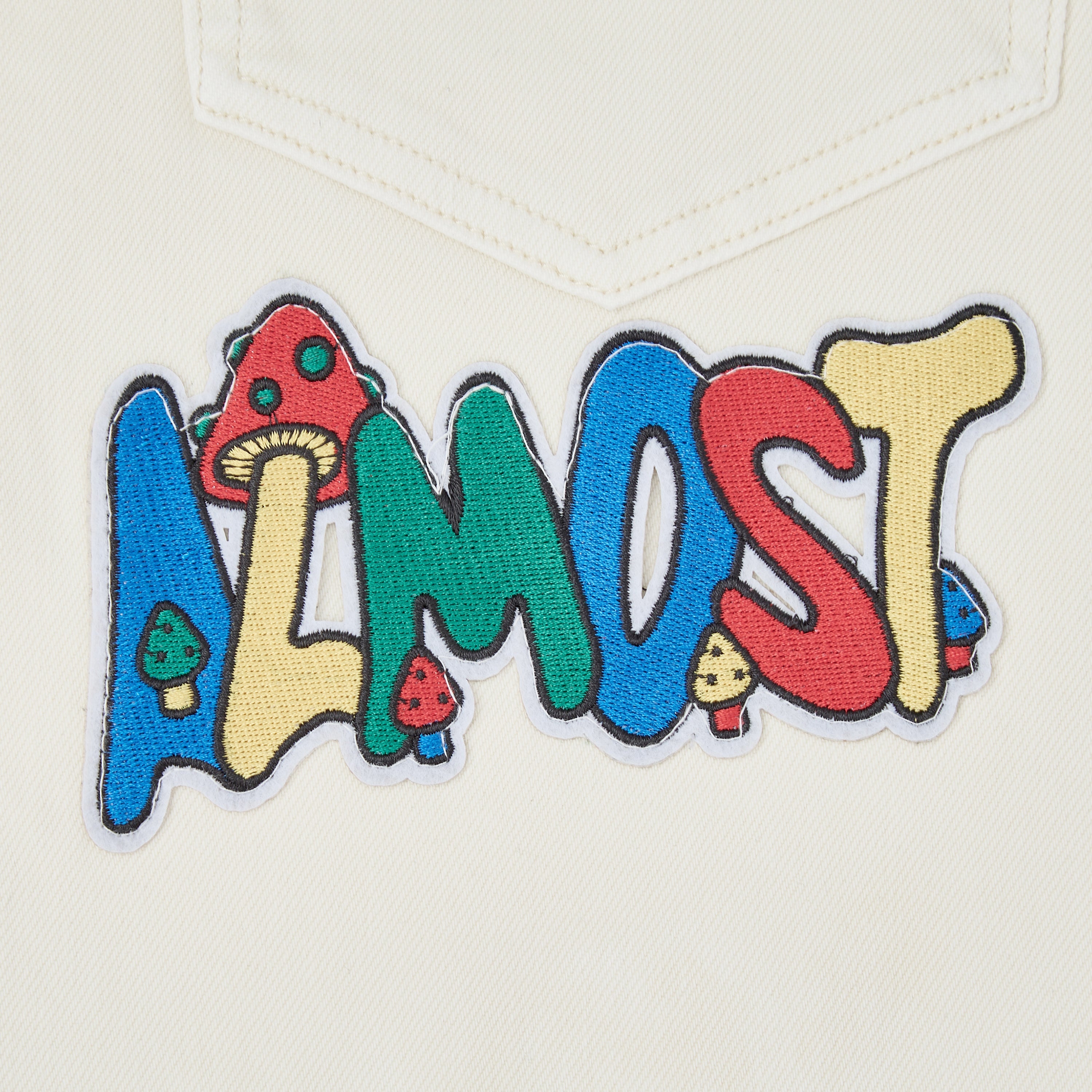 Hendrix Straight Leg Denim - Cream