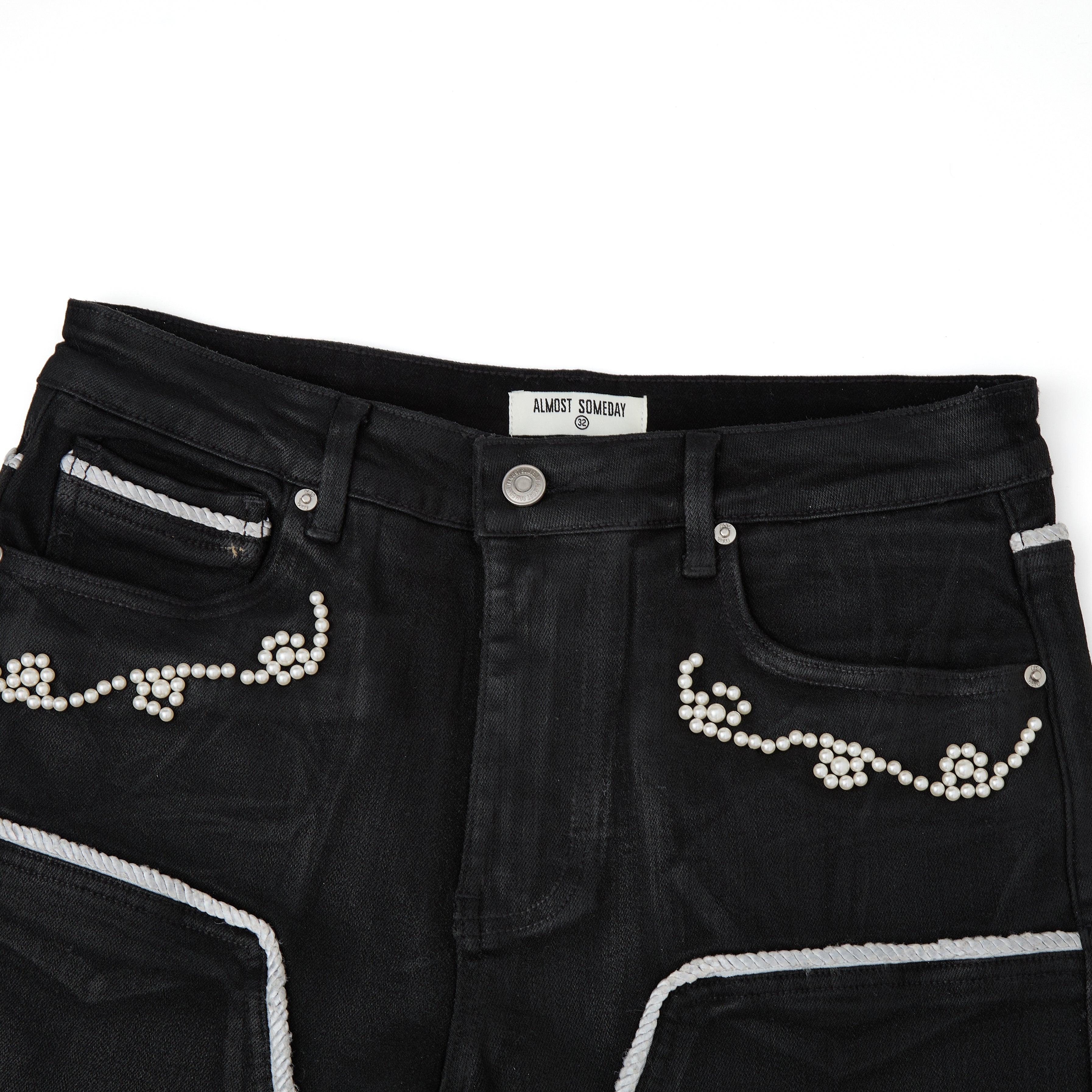 Belfort Denim Jorts - Black