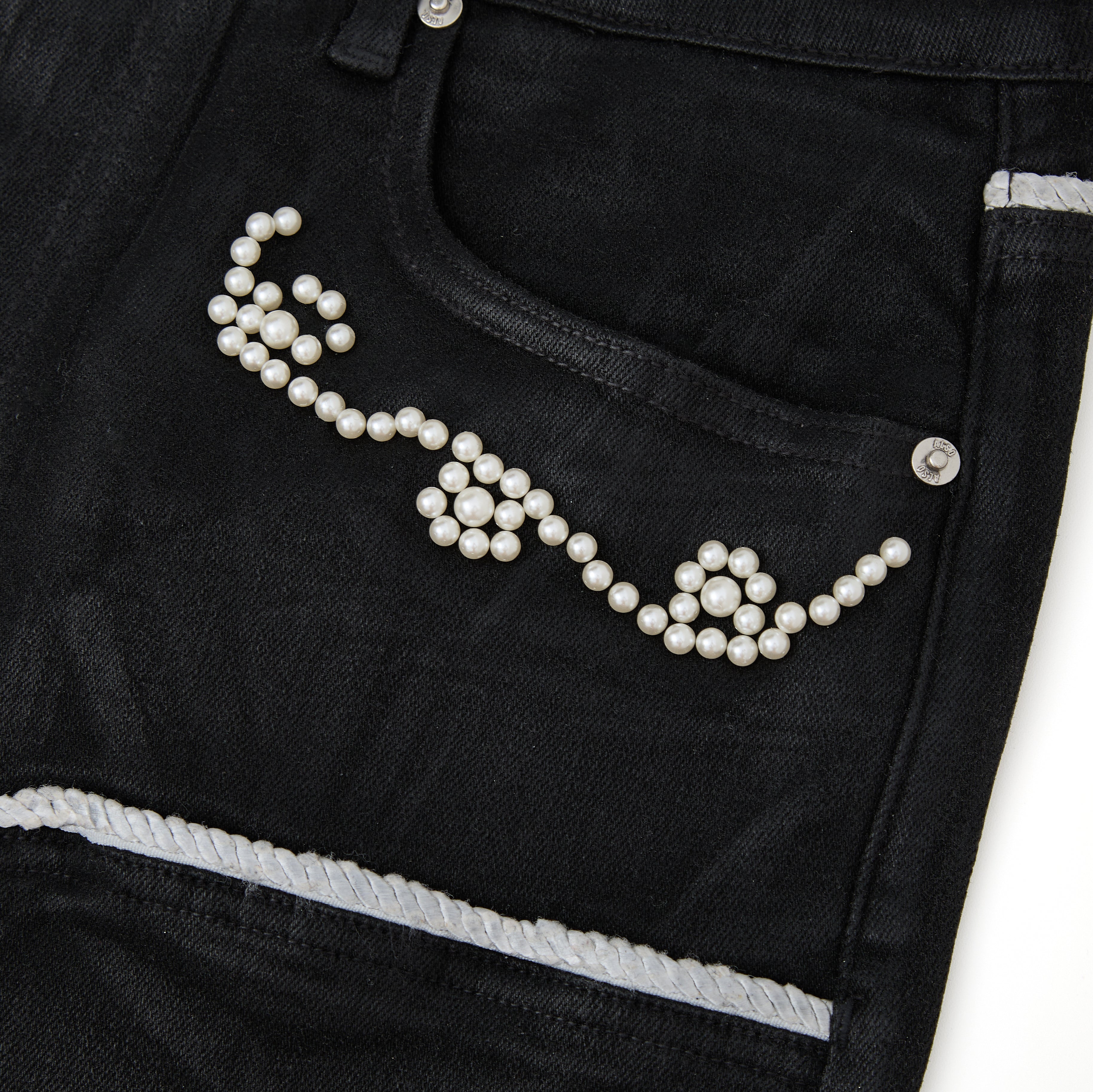 Belfort Denim Jorts - Black