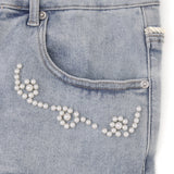 Belfort Denim Jorts - Light Blue