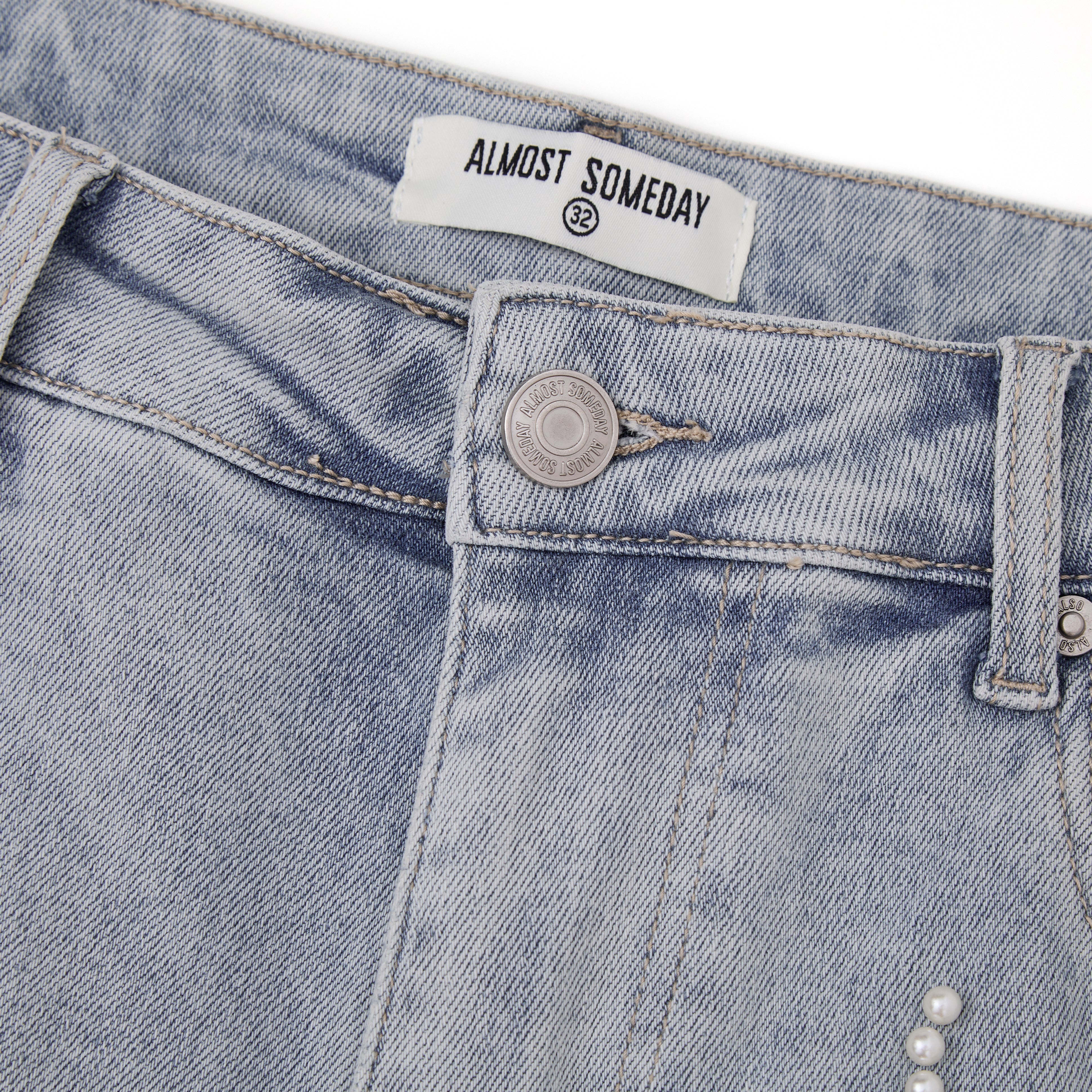 Belfort Denim Jorts - Light Blue