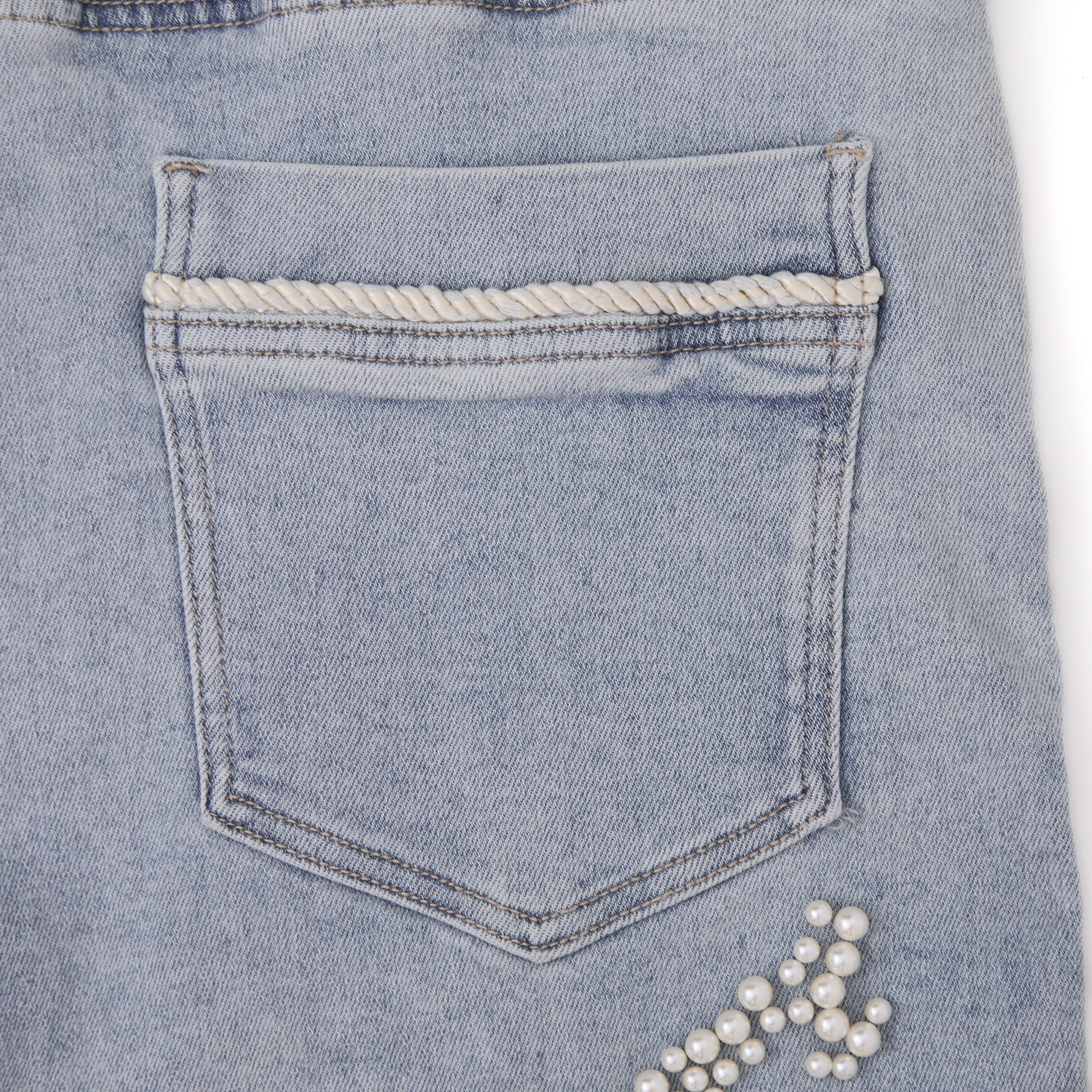 Belfort Denim Jorts - Light Blue