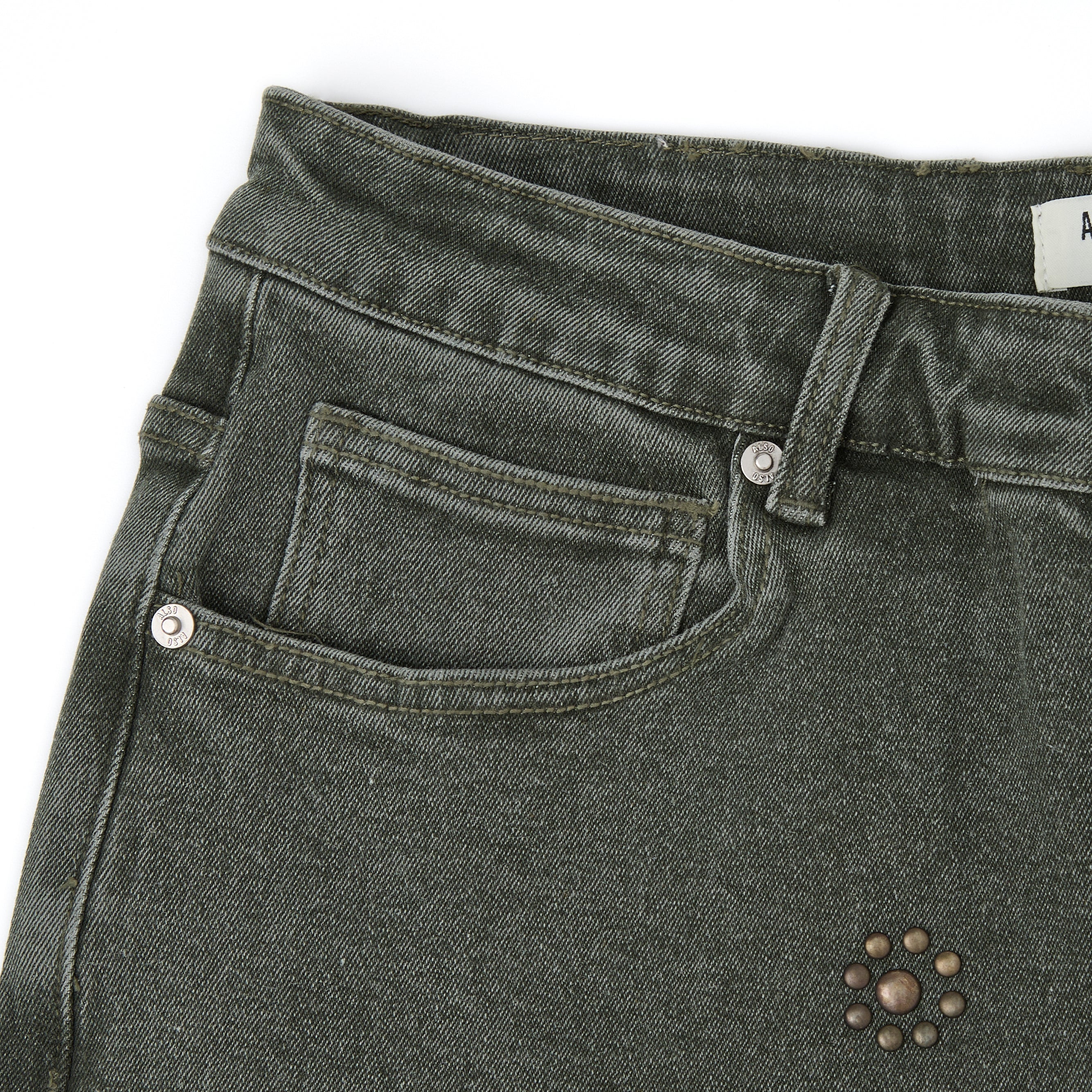 Hudson Denim Jorts - Olive