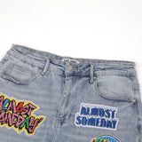 Hendrix Denim Jorts - Light Blue