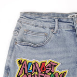 Hendrix Denim Jorts - Light Blue