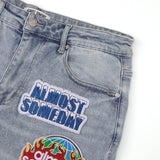 Hendrix Denim Jorts - Light Blue