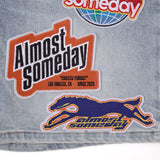 Hendrix Denim Jorts - Light Blue