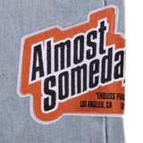 Hendrix Straight Leg Denim - Light Blue