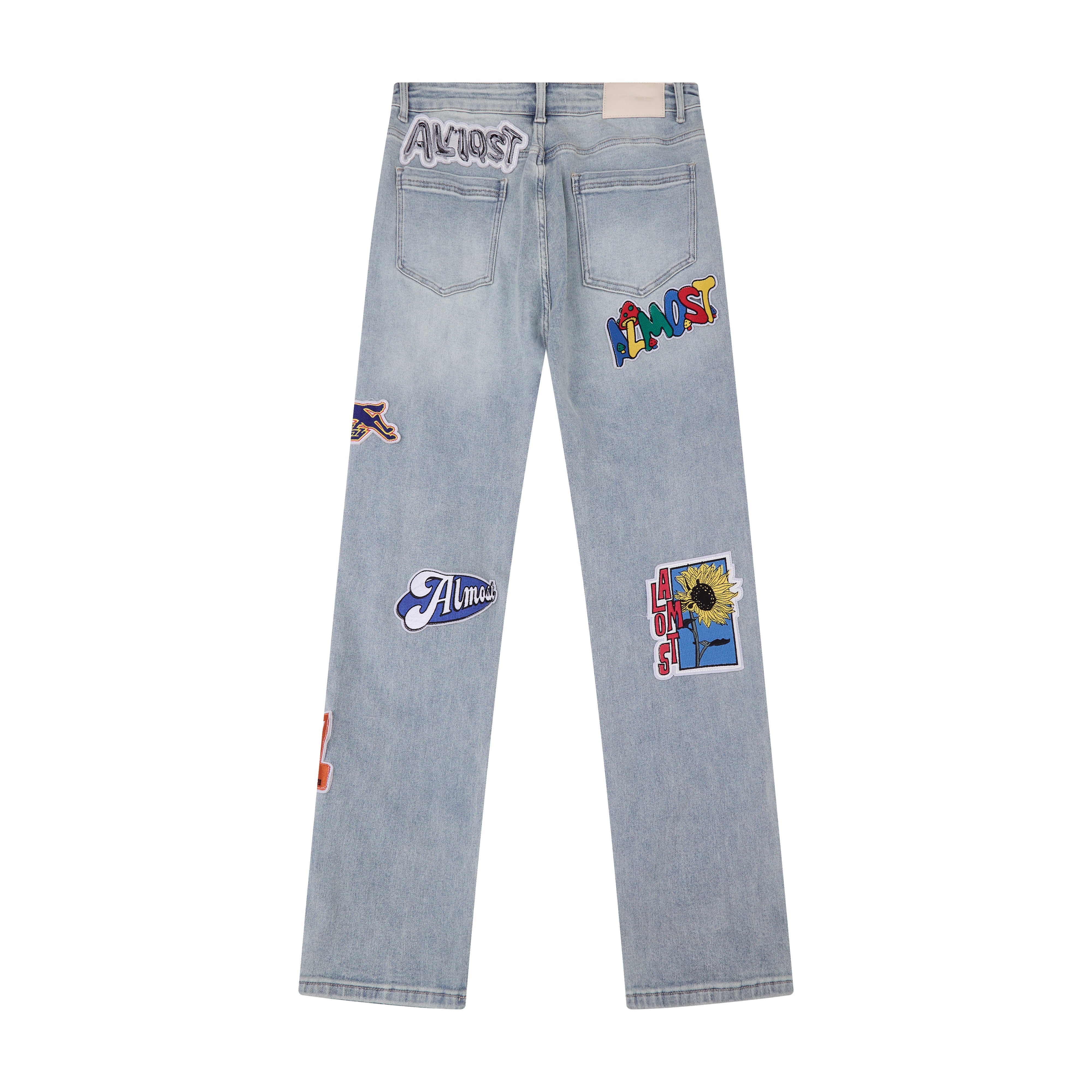 Hendrix Straight Leg Denim - Light Blue