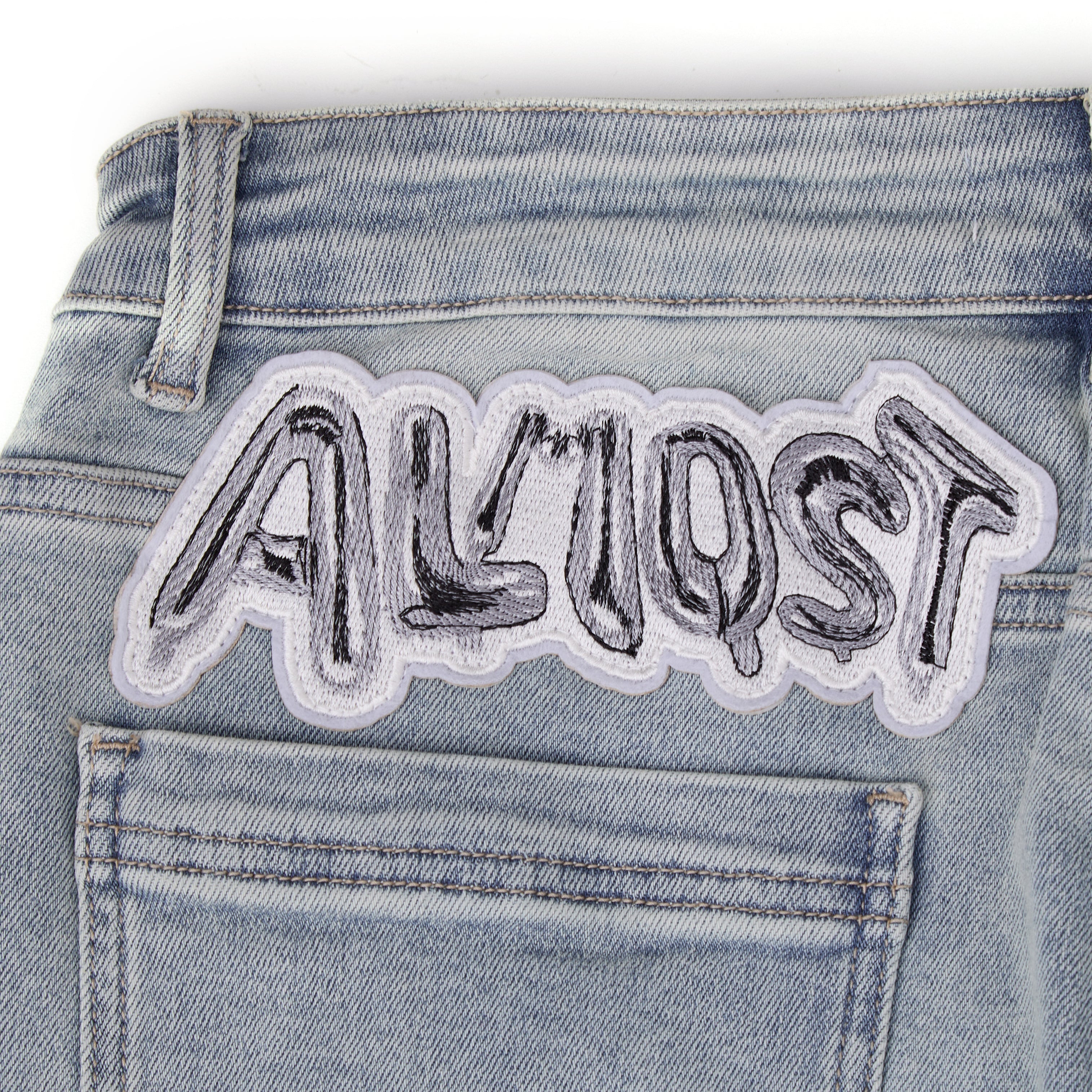 Hendrix Straight Leg Denim - Light Blue