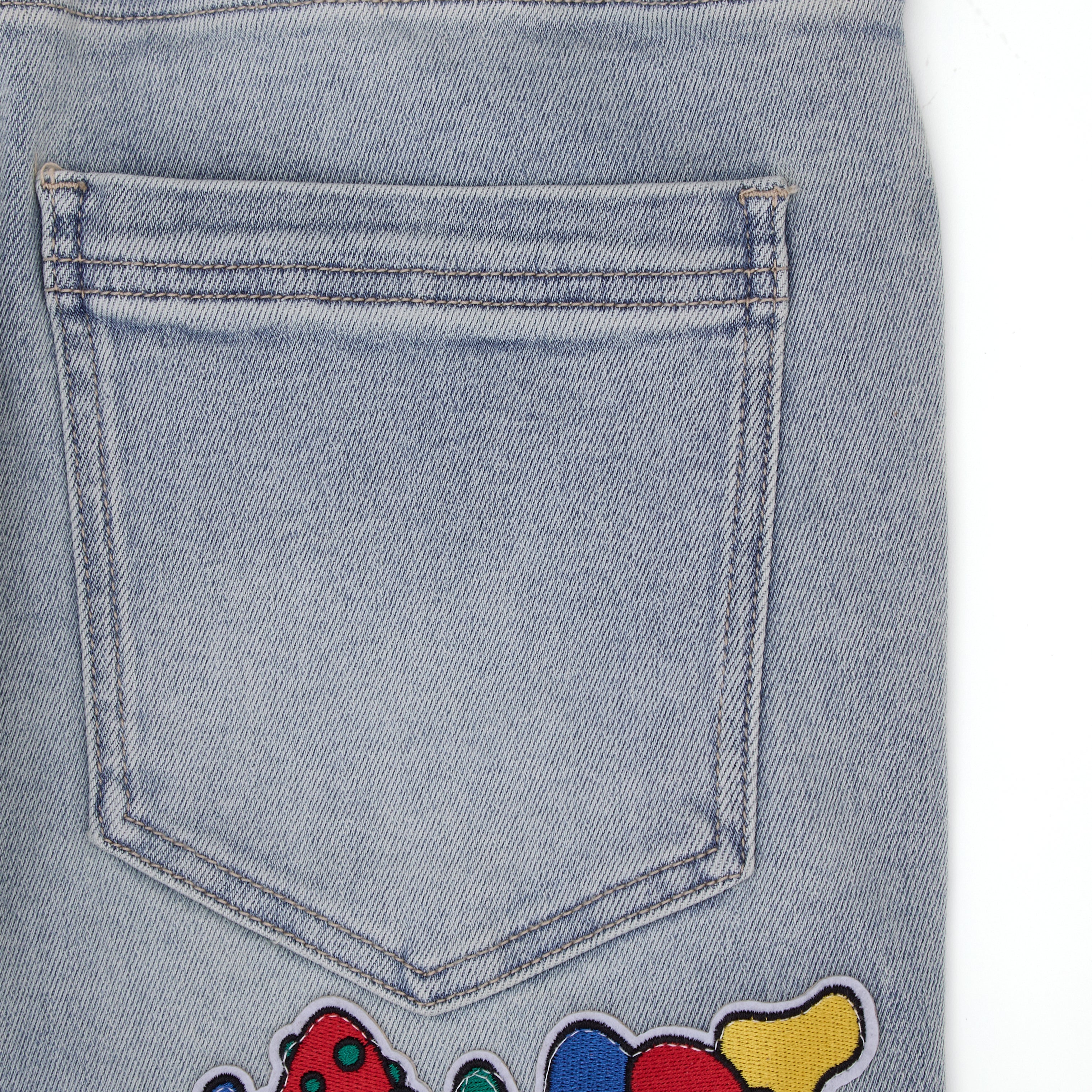 Hendrix Straight Leg Denim - Light Blue