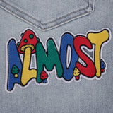 Hendrix Straight Leg Denim - Light Blue