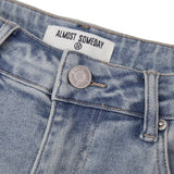 Hendrix Straight Leg Denim - Light Blue