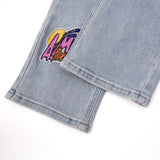 Hendrix Straight Leg Denim - Light Blue