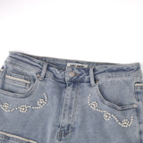 Belfort Straight Leg Denim - Light Blue