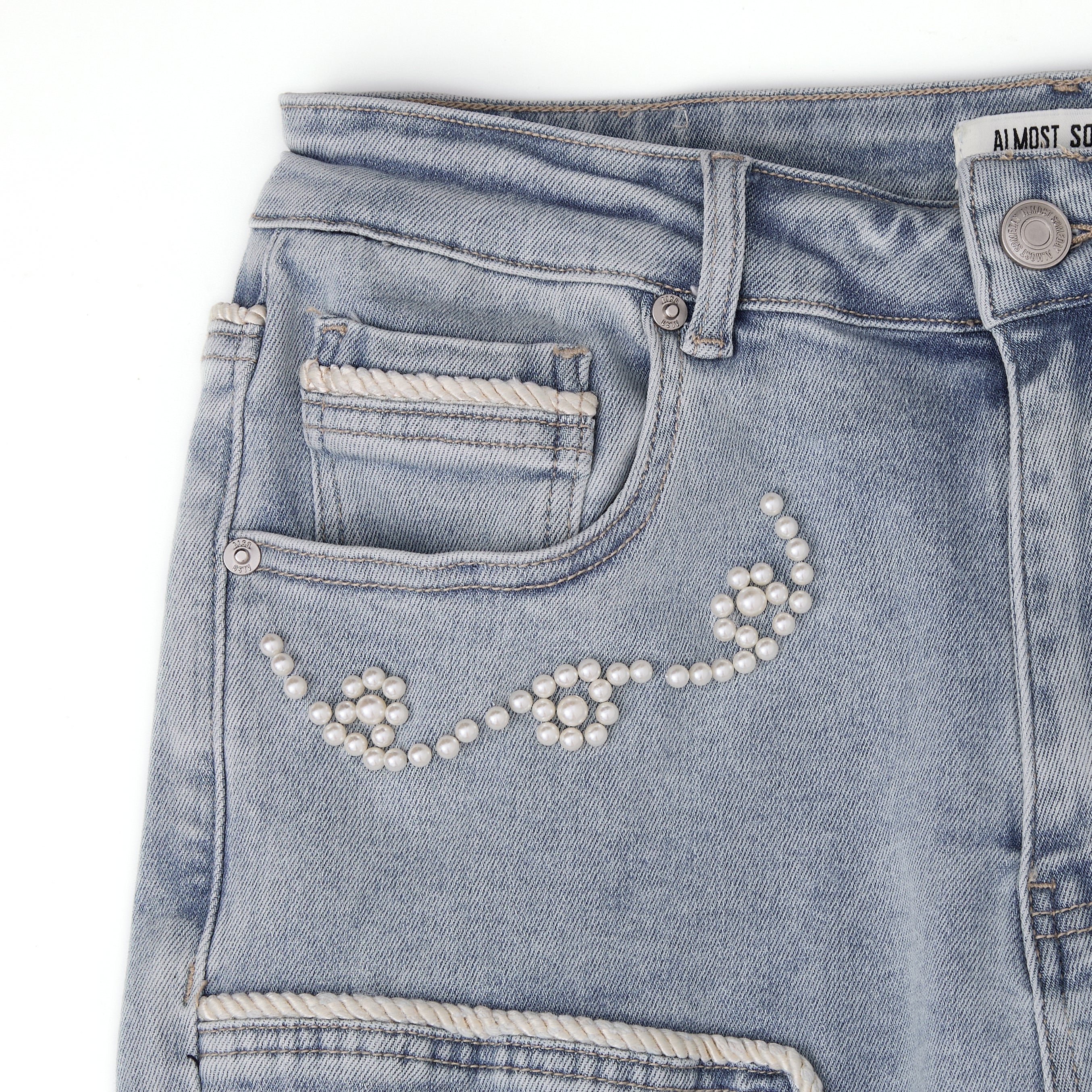 Belfort Straight Leg Denim - Light Blue