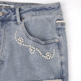 Belfort Straight Leg Denim - Light Blue