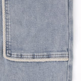 Belfort Straight Leg Denim - Light Blue