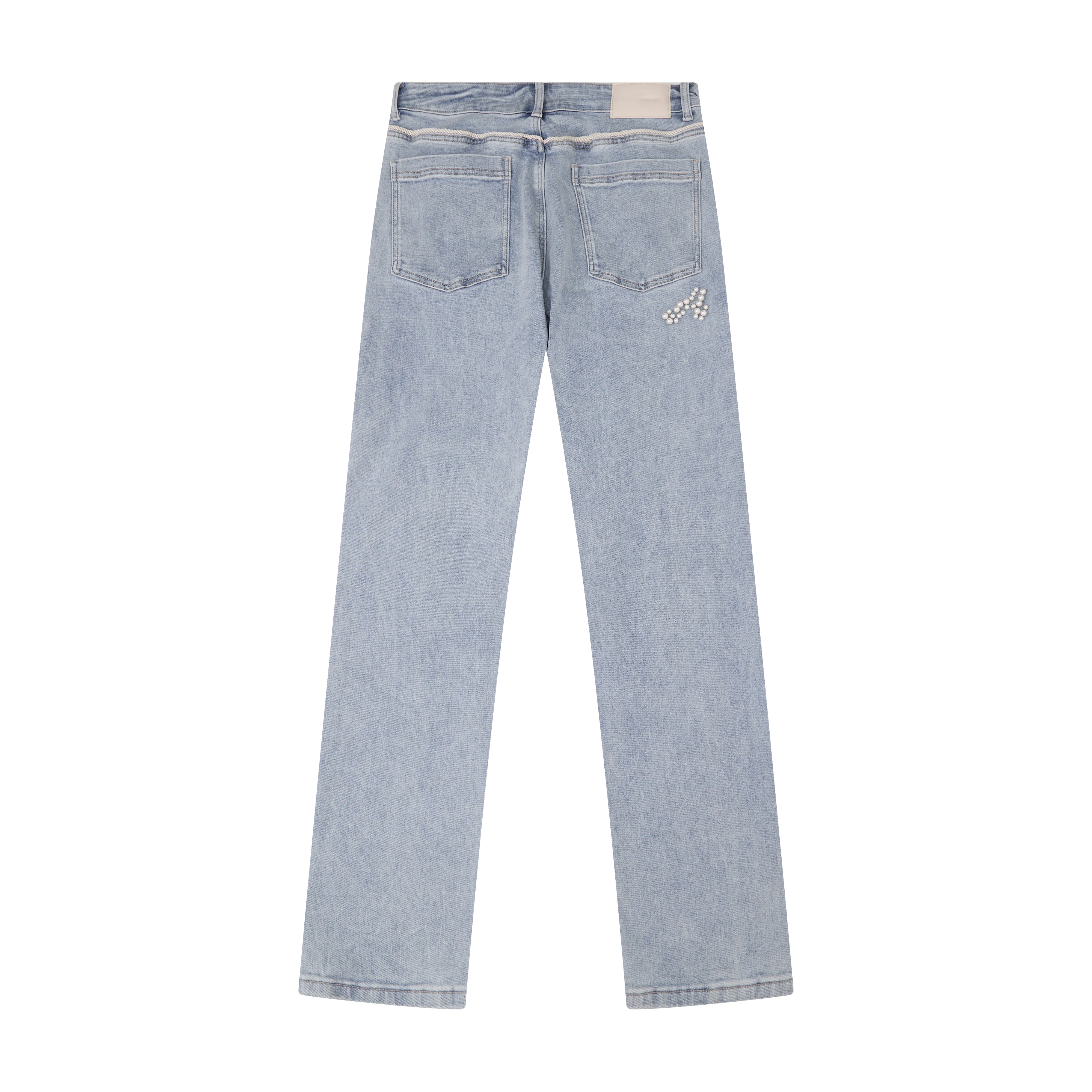 Belfort Straight Leg Denim - Light Blue