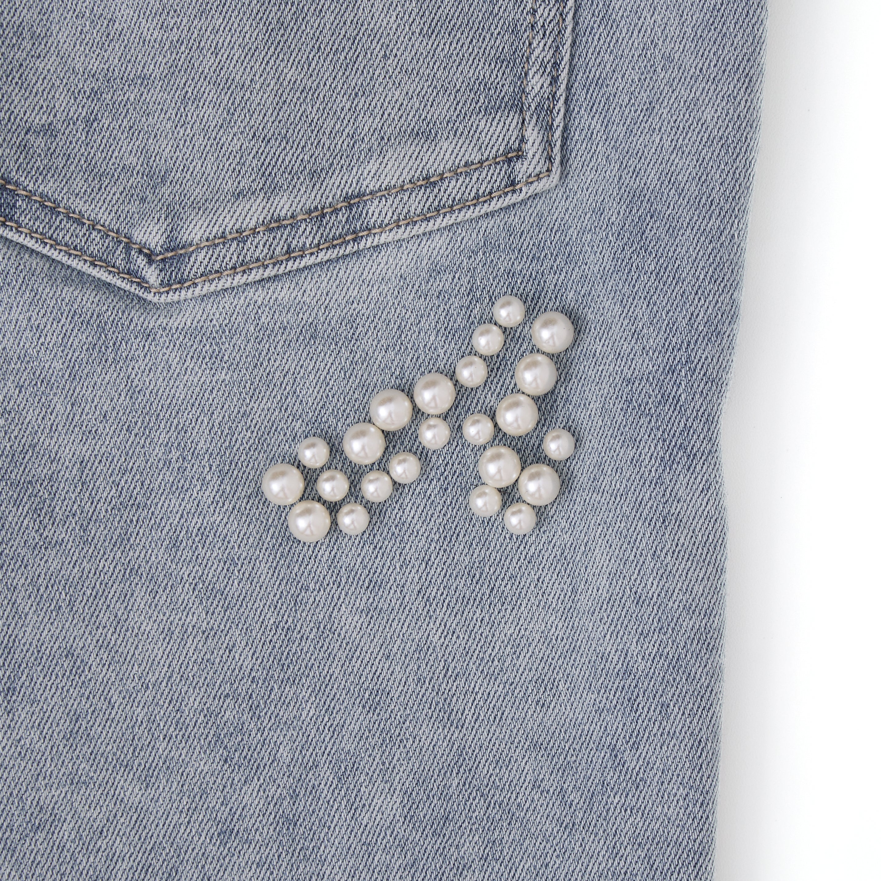 Belfort Straight Leg Denim - Light Blue