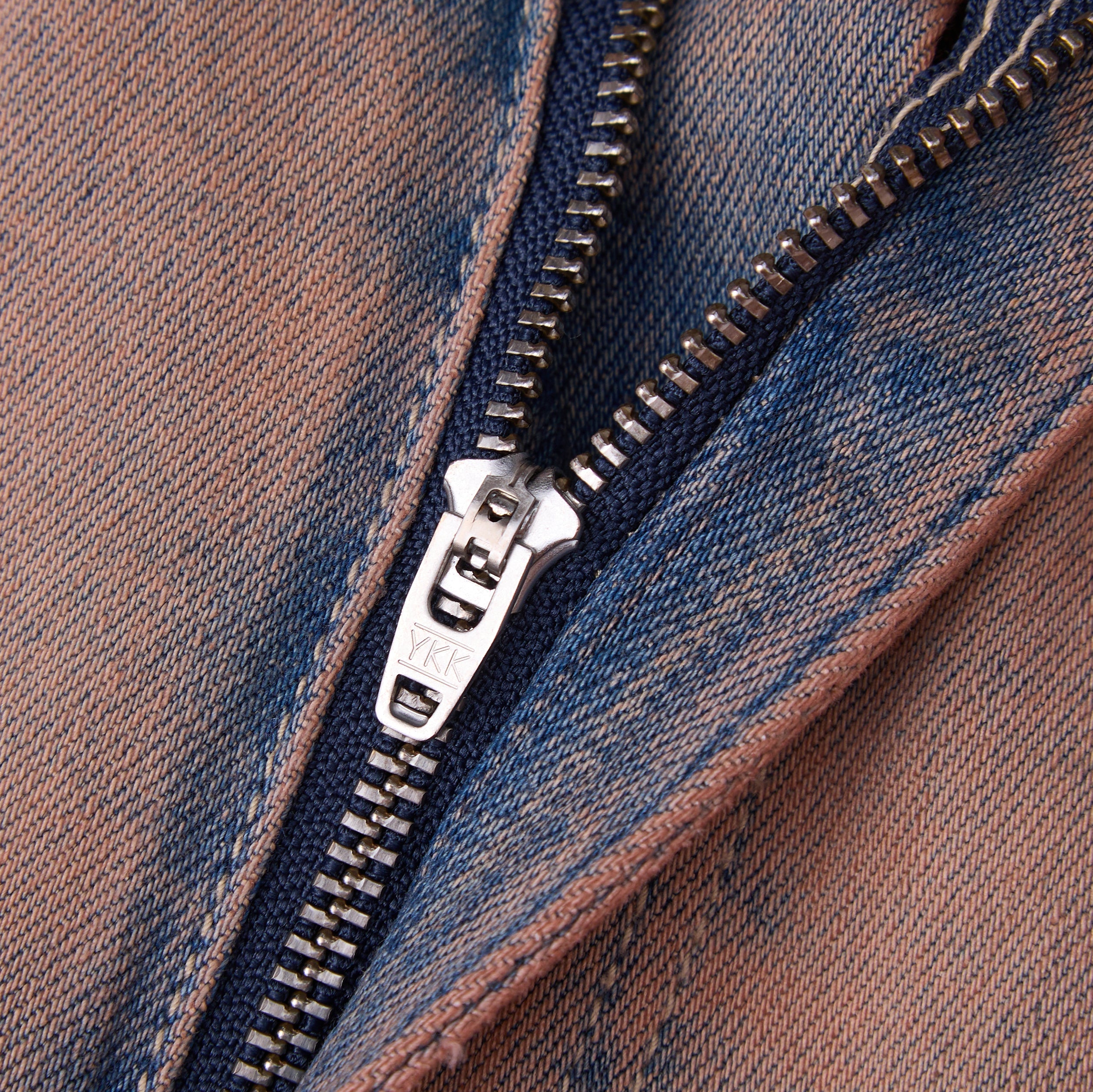 Solomon Rhinestone Straight Leg Denim - Maroon