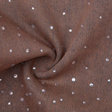 Solomon Rhinestone Straight Leg Denim - Maroon