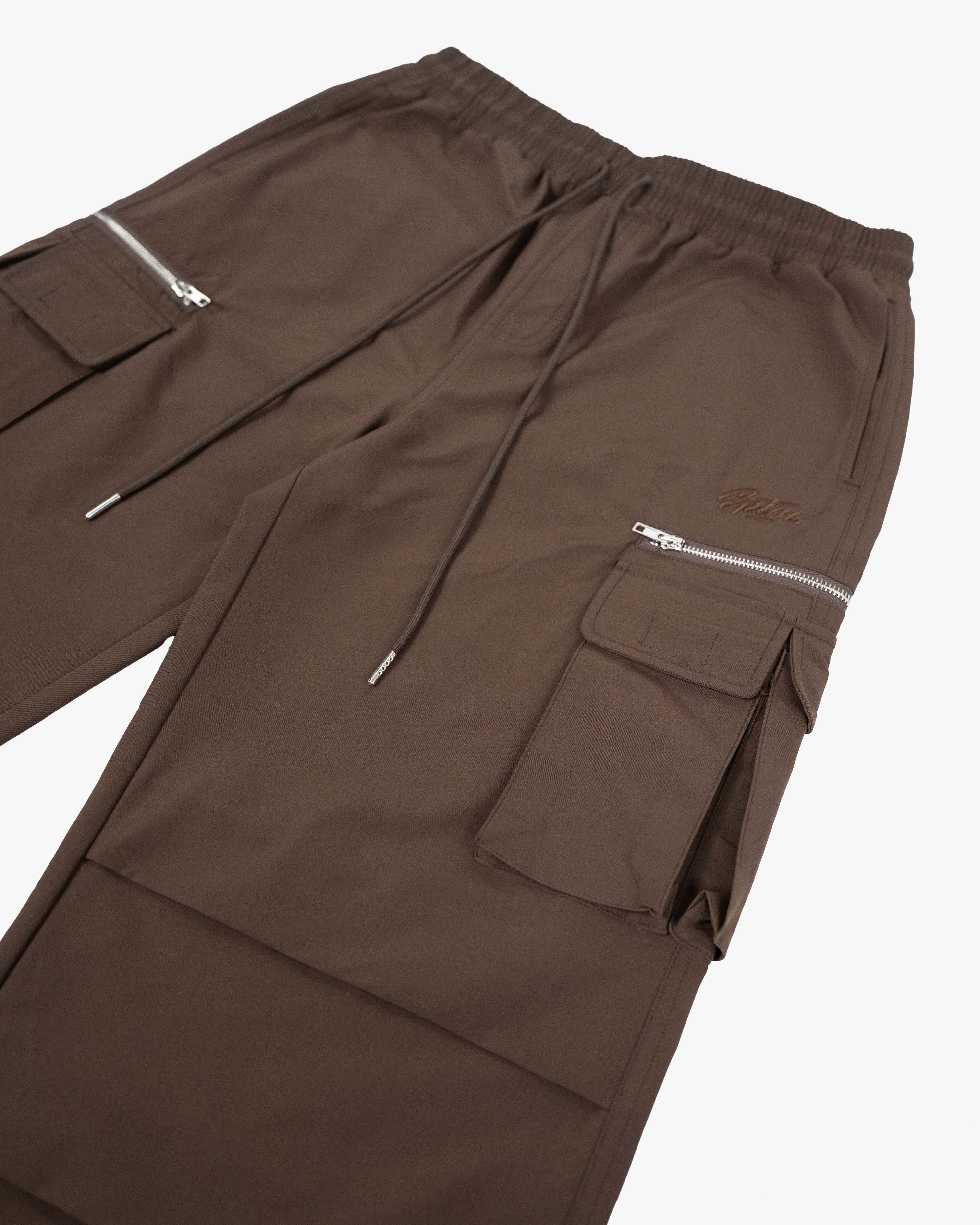 EPTM Mavis Flare Pants - Brown