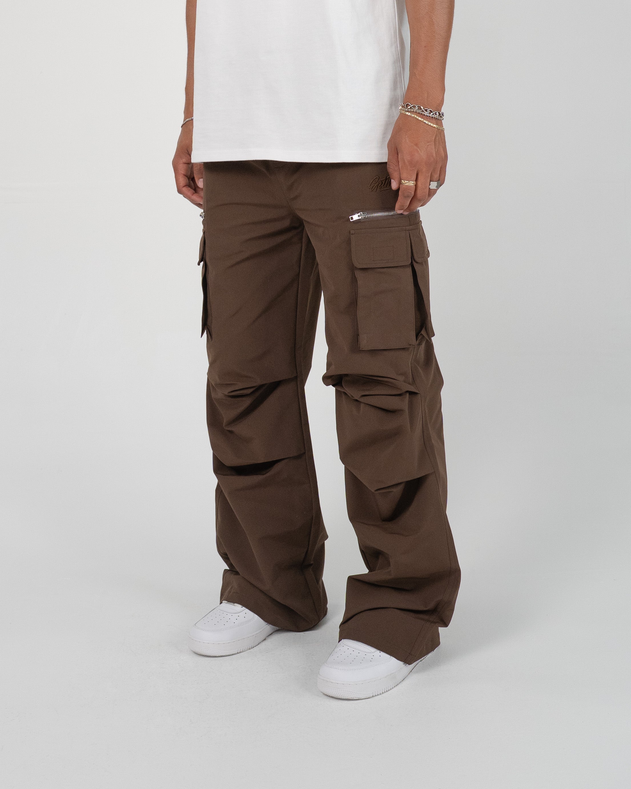 EPTM Mavis Flare Pants - Brown