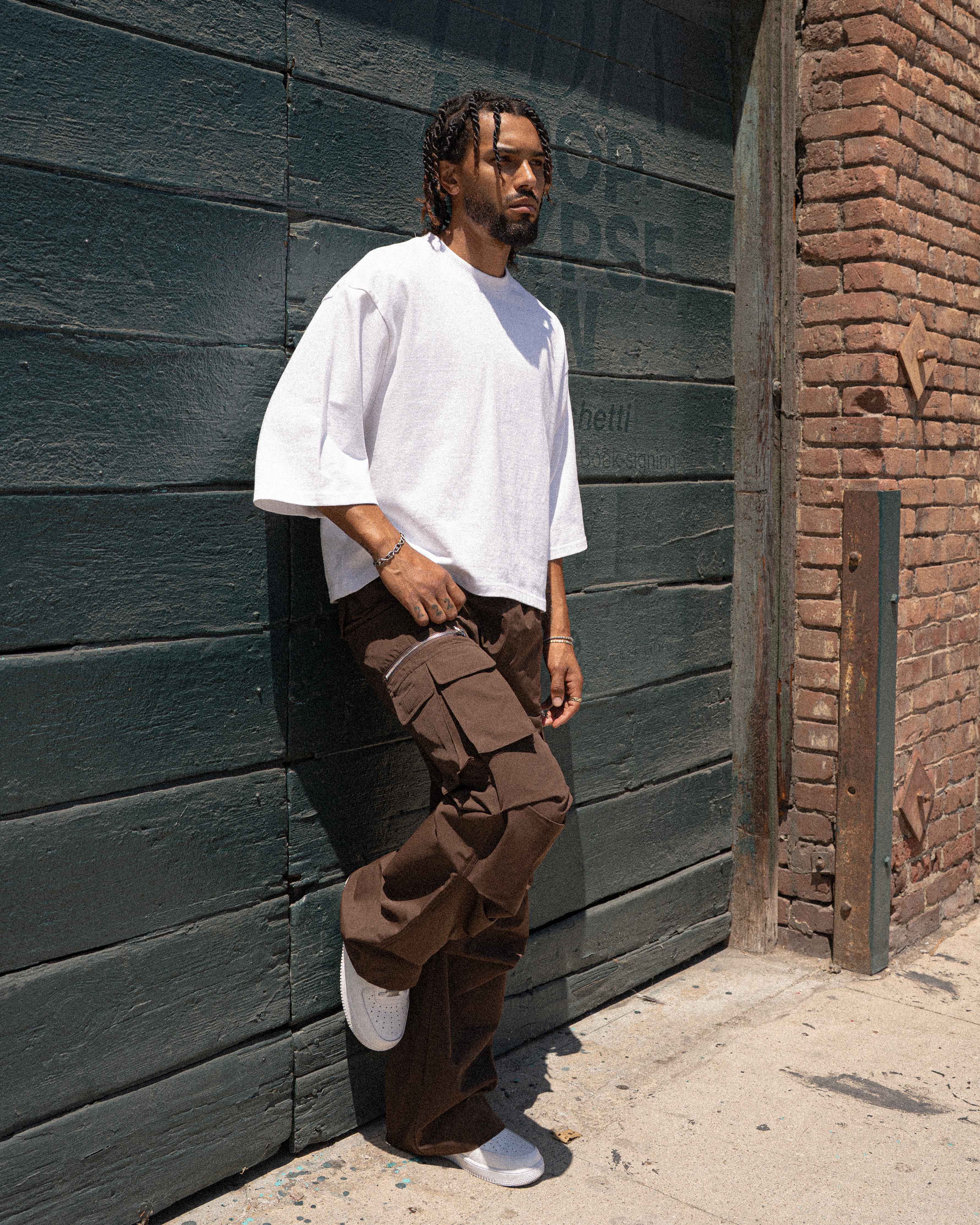 EPTM Mavis Flare Pants - Brown