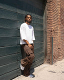 EPTM Mavis Flare Pants - Brown