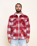 EPTM Mohair Chore Coat - Red