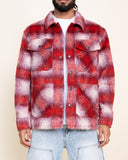EPTM Mohair Chore Coat - Red