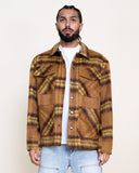 EPTM Mohair Chore Coat - Mustard