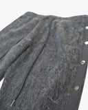 Mohair Snap Pants - Charcoal