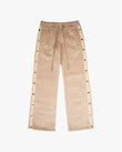Mohair Snap Pants -Khaki