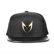 MSTR X Mitchell & Ness Snapback Hat - Champagne Gold & Black