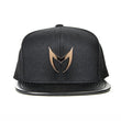 MSTR X Mitchell & Ness Snapback Hat - Rose Gold & Black