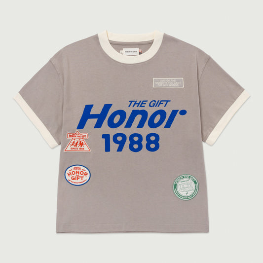 Multi Box T-Shirt- Stone