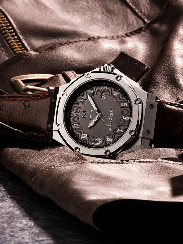 AM317LSW - AUTOMATIC MANDALORIAN / LEATHER BAND