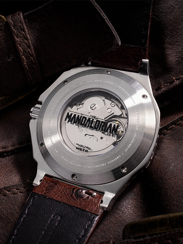 AM317LSW - AUTOMATIC MANDALORIAN / LEATHER BAND