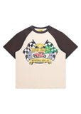 Mortons Gap Raglan Tee - Vintage Black/Antique White