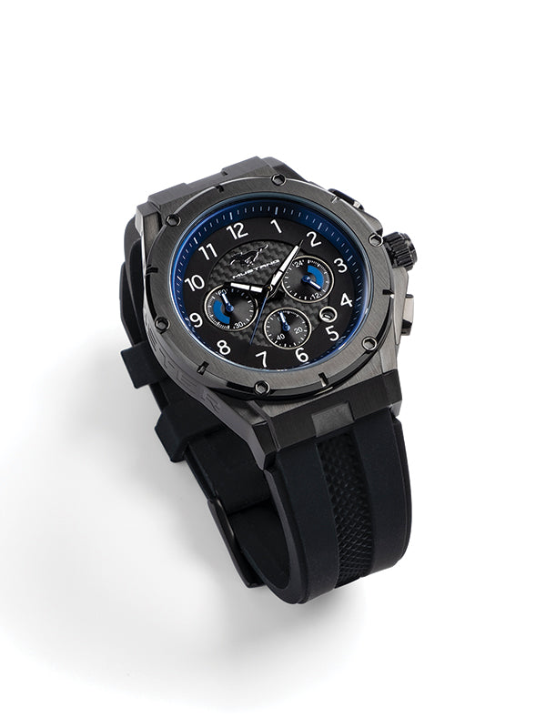 AM258FD - MK3 BLACK / BLUE / RUBBER BAND